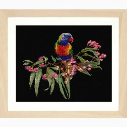 Spedizione veloce - Parrot in Bloom - Nero - Aida