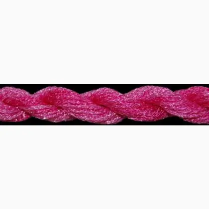 ThreadworX Hand Overdyed Metallic 8 - 710991 - Bermuda Pink - Diretto dalla fabbrica