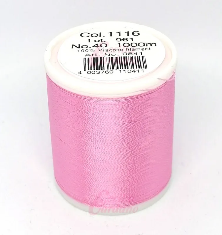 Nuovo prodotto | Madeira 1116 - Rayon 40 mt. 1000