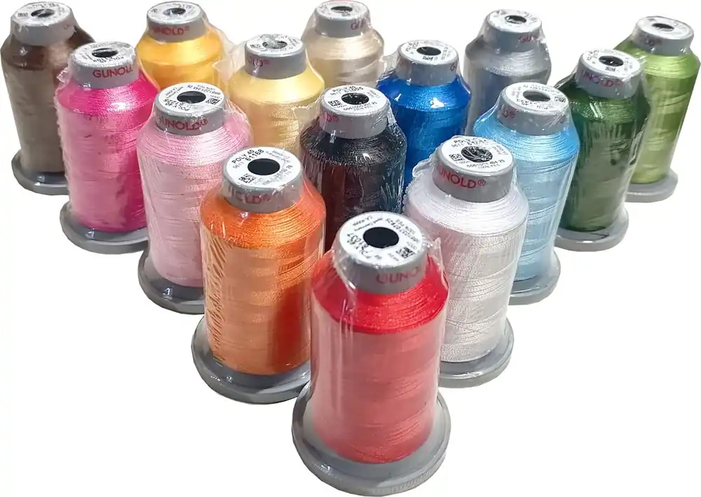 Set 15 Fili da ricamo Gunold Poly 40 mt. 1000 - Compra subito