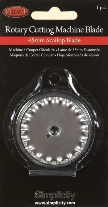 Lama Scallop Blade (per Rotary Cutter Deluxe) - Consegna espressa