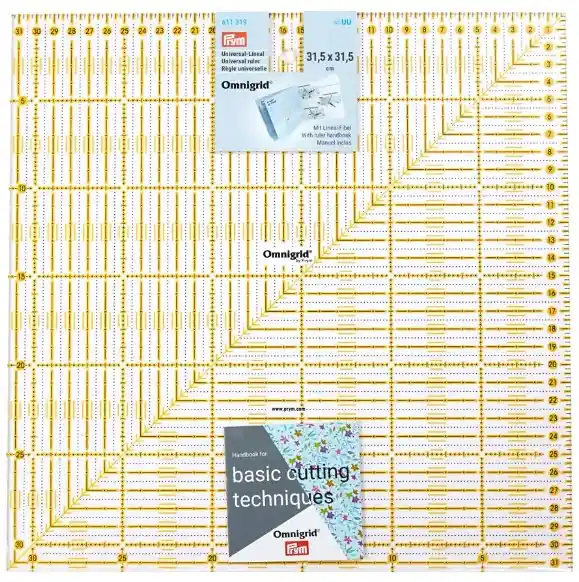 Righello squadra 31,5 x 31,5 cm - Prym Omnigrid | Disponibile ora