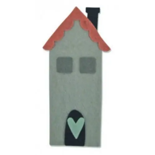 Spedizione rapida - Fustella Sizzix Bigz "Casa di città" - 661324