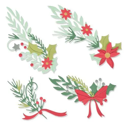 Fustella Sizzix Thinlits "Stendardi festivi" - 664705 - Consigliato