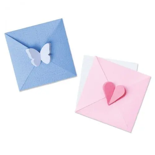 Consegna veloce - Fustella Sizzix Bigz "Set di mini biglietti e buste" - 665483