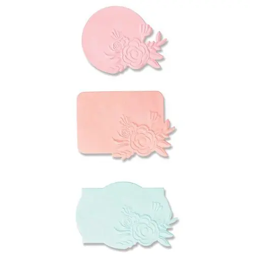 Prezzo d'offerta - Fustella Sizzix Switchlits "Etichetta floreale" - 665736