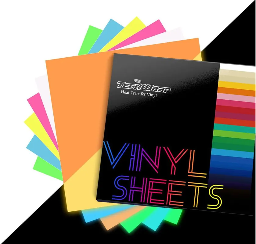 Kit di vinili termoadesivi Glow In The Dark (6 pezzi) - Teckwrap | Acquista ora