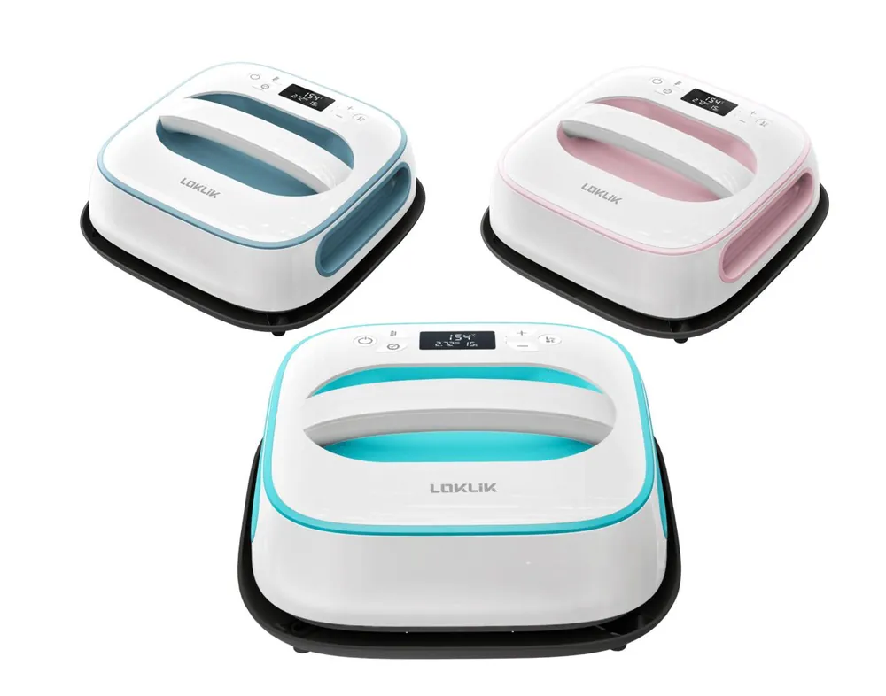 Termopressa per trasferimento a caldo LOKLIK Easy - Grande (25,5 x 25,5 cm) - Offerta speciale