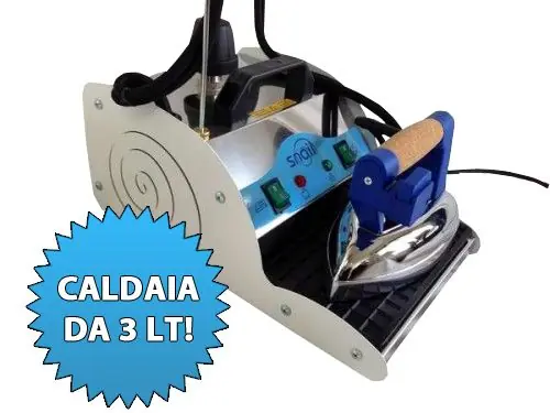 Novità - Ferro da stiro con caldaia Comel Snail 3