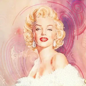 “Affascinante Marilyn”. Schema ricamo a perline - Tra i più venduti